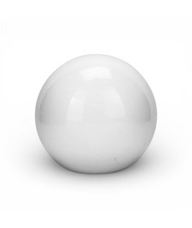 150mm Opal Globe Shade with 80mm Fitter Hole (Flatter Base, Gloss or Matt)