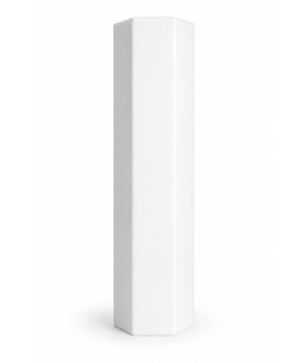 Hexagonal Opal Tube in either 80mm or 50mm Diameter