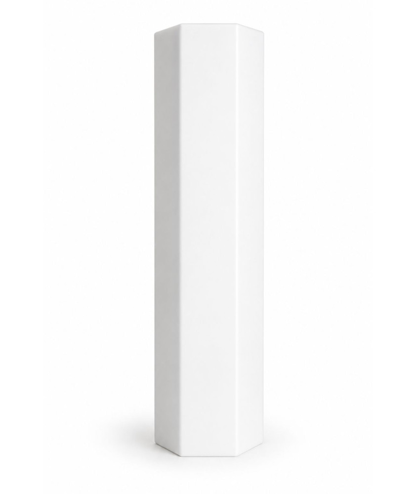 Hexagonal Opal Tube in either 80mm or 50mm Diameter Hexagonal Opal Tube in either 80mm or 50mm Diameter