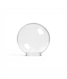 150mm Clear Acrylic Globe with 80mm Fitter Neck - POA