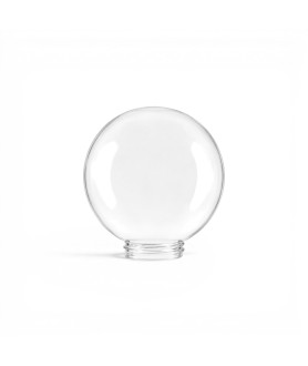 150mm Clear Acrylic Globe with 82mm Screw Neck - POA