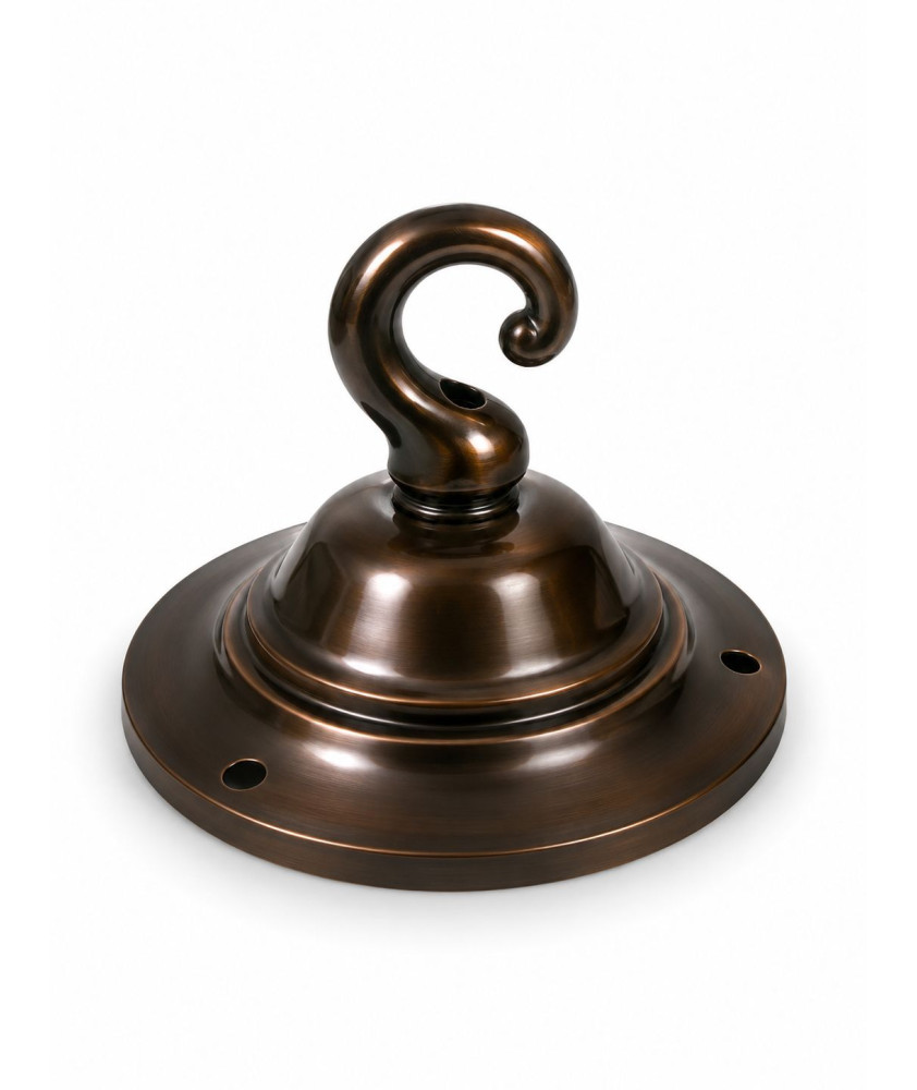 100mm Antique Ceiling Plate with Heavy Duty Hook 100mm Antique Ceiling Plate with Heavy Duty Hook