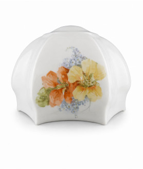 Vintage White glass shade with Floral Pattern (Shade only or Pendant) Vintage White glass shade with Floral Pattern (Shade only or Pendant)