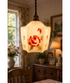 Vintage Rose Shade (Shade only or Pendant)