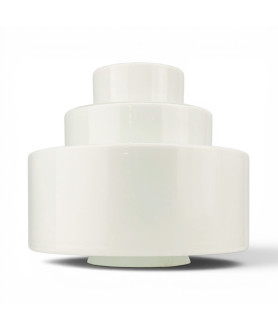 Opal Wedding Cake Ceiling Light Shade with 145 mm Fitter Neck