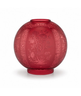 100mm Base Ruby Red Oil Lamp Shade for Duplex/Double Wick Lamps 100mm Base Ruby Red Oil Lamp Shade for Duplex/Double Wick Lamps