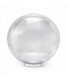300mm Reeded Globe Shade with 95mm Fitter Neck