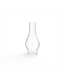 64mm Base Comet Bulge Oil Lamp Chimney