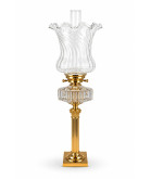 Superior Clear Oil Lamp Shade with 100mm Base Superior Clear Oil Lamp Shade with 100mm Base