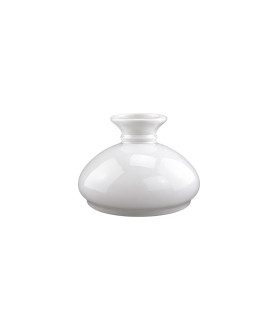 98mm Base Opal Vesta Oil Lamp Shade 98mm Base Opal Vesta Oil Lamp Shade