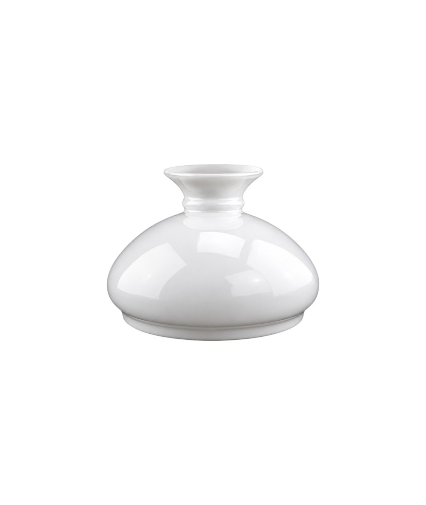 108mm Base Opal Vesta Oil Lamp Shade 108mm Base Opal Vesta Oil Lamp Shade