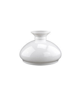 124mm Base Opal Vesta Oil Lamp Shade 124mm Base Opal Vesta Oil Lamp Shade