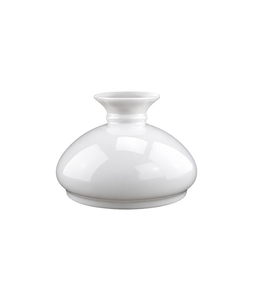 134mm Base Opal Vesta Oil Lamp Shade 134mm Base Opal Vesta Oil Lamp Shade