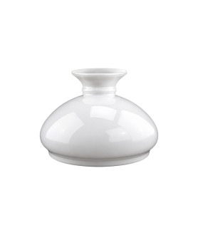 148mm Base Opal Vesta Oil Lamp Shade 148mm Base Opal Vesta Oil Lamp Shade