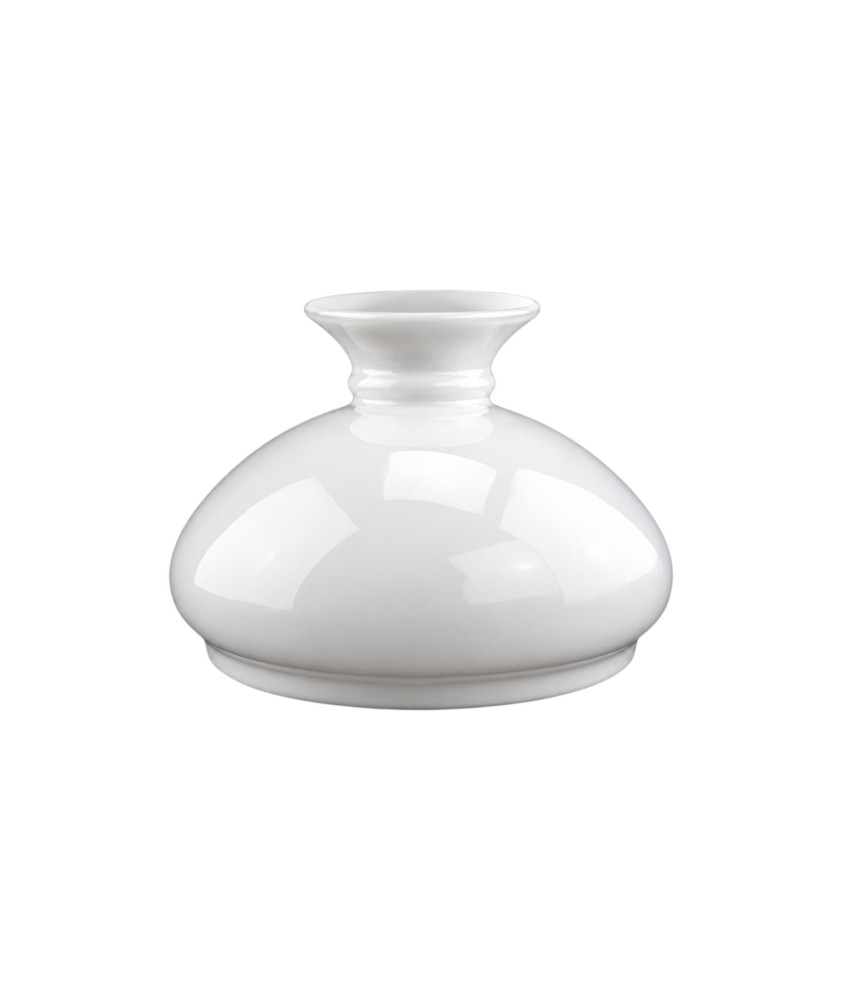 148mm Base Opal Vesta Oil Lamp Shade 148mm Base Opal Vesta Oil Lamp Shade
