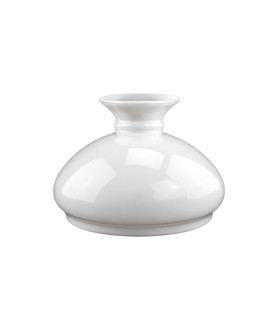 163mm Base Opal Vesta Oil Lamp Shade 163mm Base Opal Vesta Oil Lamp Shade
