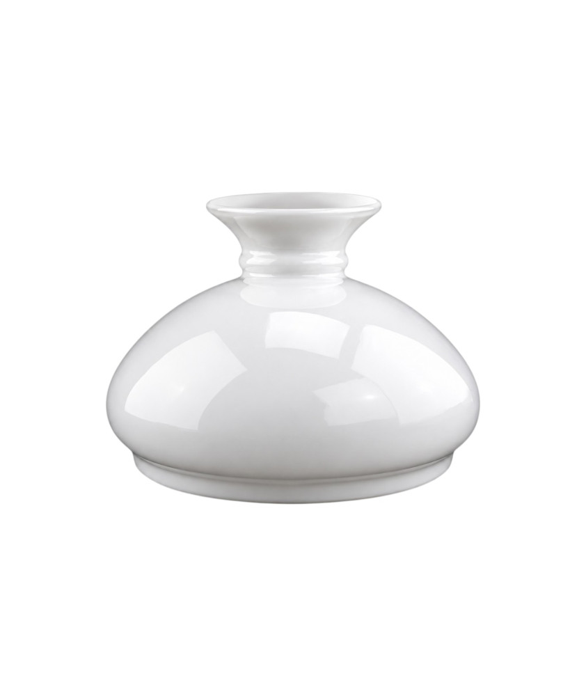 176mm - 178mm Base Opal Vesta Oil Lamp Shade 176mm - 178mm Base Opal Vesta Oil Lamp Shade
