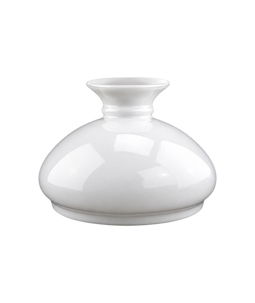 226-227mm Base Opal Vesta Oil Lamp Shade 226-227mm Base Opal Vesta Oil Lamp Shade
