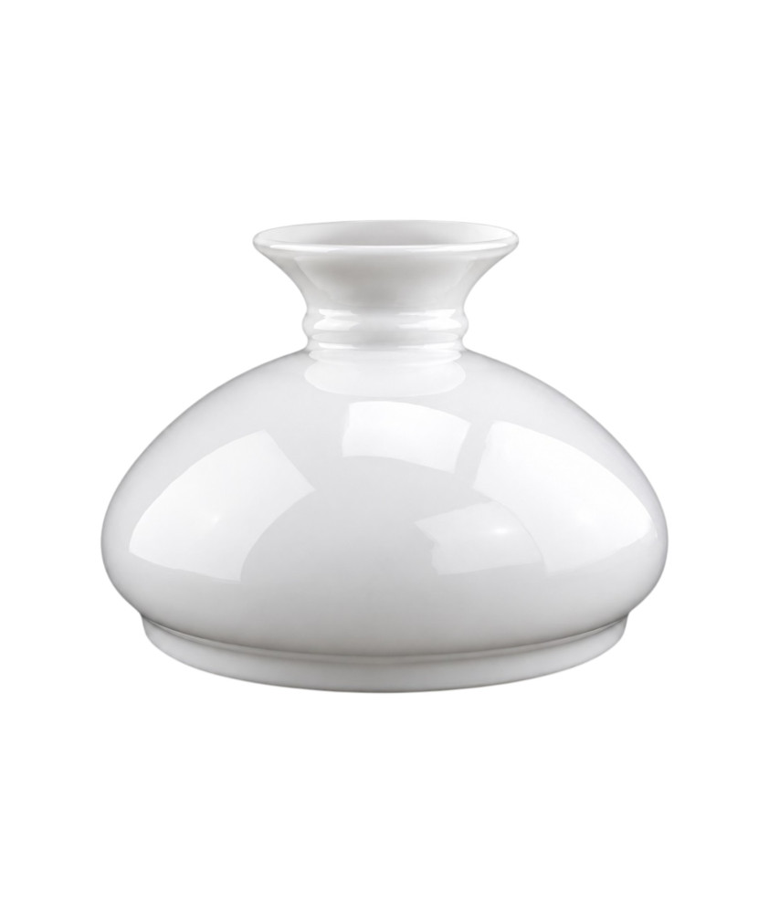 230mm Base Opal Vesta Oil Lamp Shade 230mm Base Opal Vesta Oil Lamp Shade