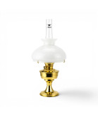 245mm Base Opal White Aladdin Lamp Vesta shade 