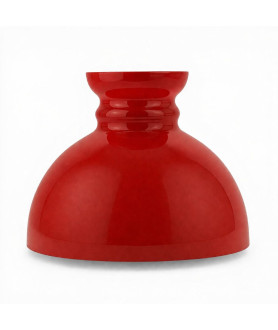 245mm Base Aladdin Red Oil Lamp Dome
