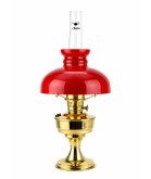 245mm Base Aladdin Red Oil Lamp Dome