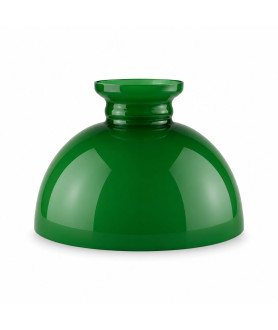 292mm Base Green Oil Lamp Dome