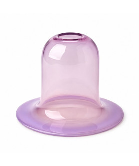 Pink/Opalescent Tulip Light Shade with 28mm Fitter Hole