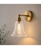 Hobnail Cut Crystal Light Shade with 28mm Fitter Hole