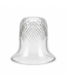 Crystal Light Shade with Hand Cut Pattern and 28mm Fitter Hole (clear or frosted)