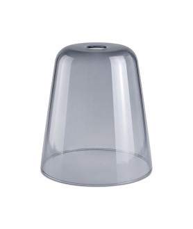 240mm Smoked Tulip Light Shade with 28mm Fitter Hole