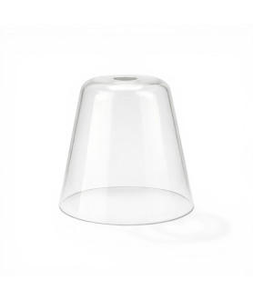 240mm Tulip Light Shade with 28mm Fitter Hole (Clear or Frosted)