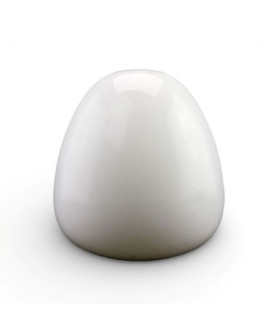 290mm Opal Acorn Glass Shade with 80mm Fitter Hole