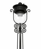 Clear Glass Lamp Shade for Traditional Street Lantern