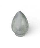 Pinestar Clear Glass Acorn Light Shade with 80mm Fitter Neck