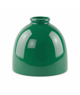 Green Dome Light Shade with 57mm Fitter Neck Green Dome Light Shade with 57mm Fitter Neck
