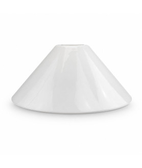 295mm Opal Coolie Light Shade with 44mm Fitter Hole