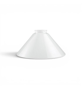 245mm Opal Coolie Light Shade with 57mm Fitter Neck