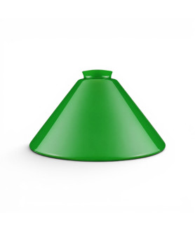 295mm Green Coolie Light Shade with 57mm Fitter Neck