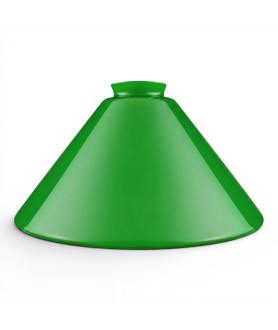 345mm Green Coolie Light Shade with 57mm Fitter Neck