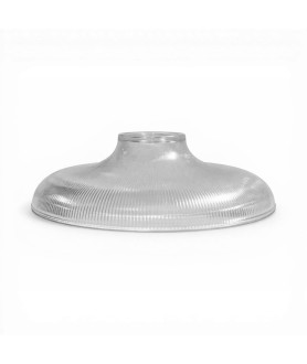 305mm Prismatic Railroad Light Shade with 60mm Fitter Hole