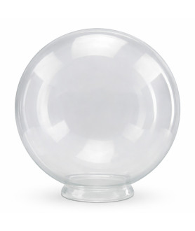 600mm Clear Globe Shade with Custom Fitter Neck (120–150 mm, MOQ Applies) 600mm Clear Globe Shade with Custom Fitter Neck (120–150 mm, MOQ Applies)