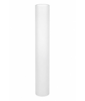 470mm Matt Opal Cylinder Glass Shade with 10mm Hole 75mm Diameter 470mm Matt Opal Cylinder Glass Shade with 10mm Hole 75mm Diameter