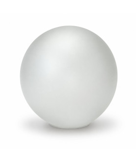 125mm Frosted Globe Light Shade with 28mm Fitter Hole and 17mm Second Hole