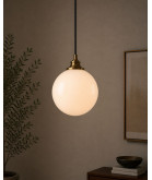 250 mm Opal Globe Shade – 80 mm Fitter Hole (Matt or Gloss)