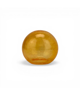 80mm Art Deco Amber Crackle Globe Light Shade with 40mm Fitter Hole 80mm Art Deco Amber Crackle Globe Light Shade with 40mm Fitter Hole