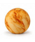 150mm Art Deco Marbled Globe Shade with 80mm Fitter Hole (Gloss or Matt)
