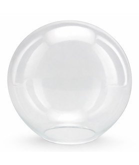 600mm Clear Globe Shade with Custom Fitter Hole (120–150mm, MOQ Applies) 600mm Clear Globe Shade with Custom Fitter Hole (120–150mm, MOQ Applies)