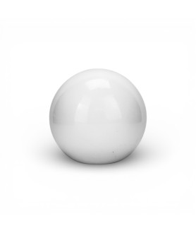 100mm Opal Glass Globe Light Shade with 50mm Fitter Hole (Gloss or Matt)