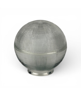 165mm Prismatic Globe Shade wit 80 mm Fitter Neck
